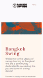 Mobile Screenshot of bangkokswing.com